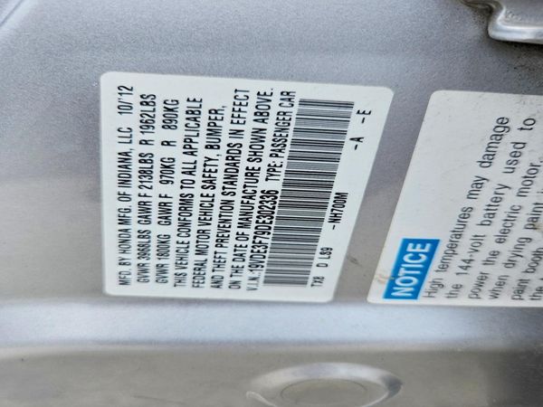 2013 ACURA ILX Hybrid TECH