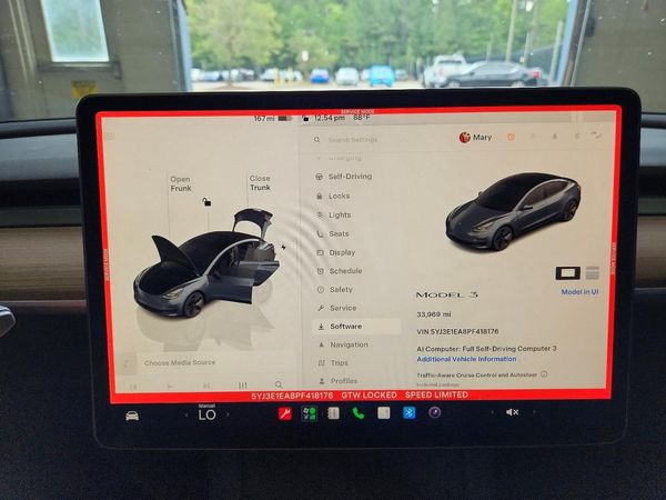 2023 TESLA MODEL 3