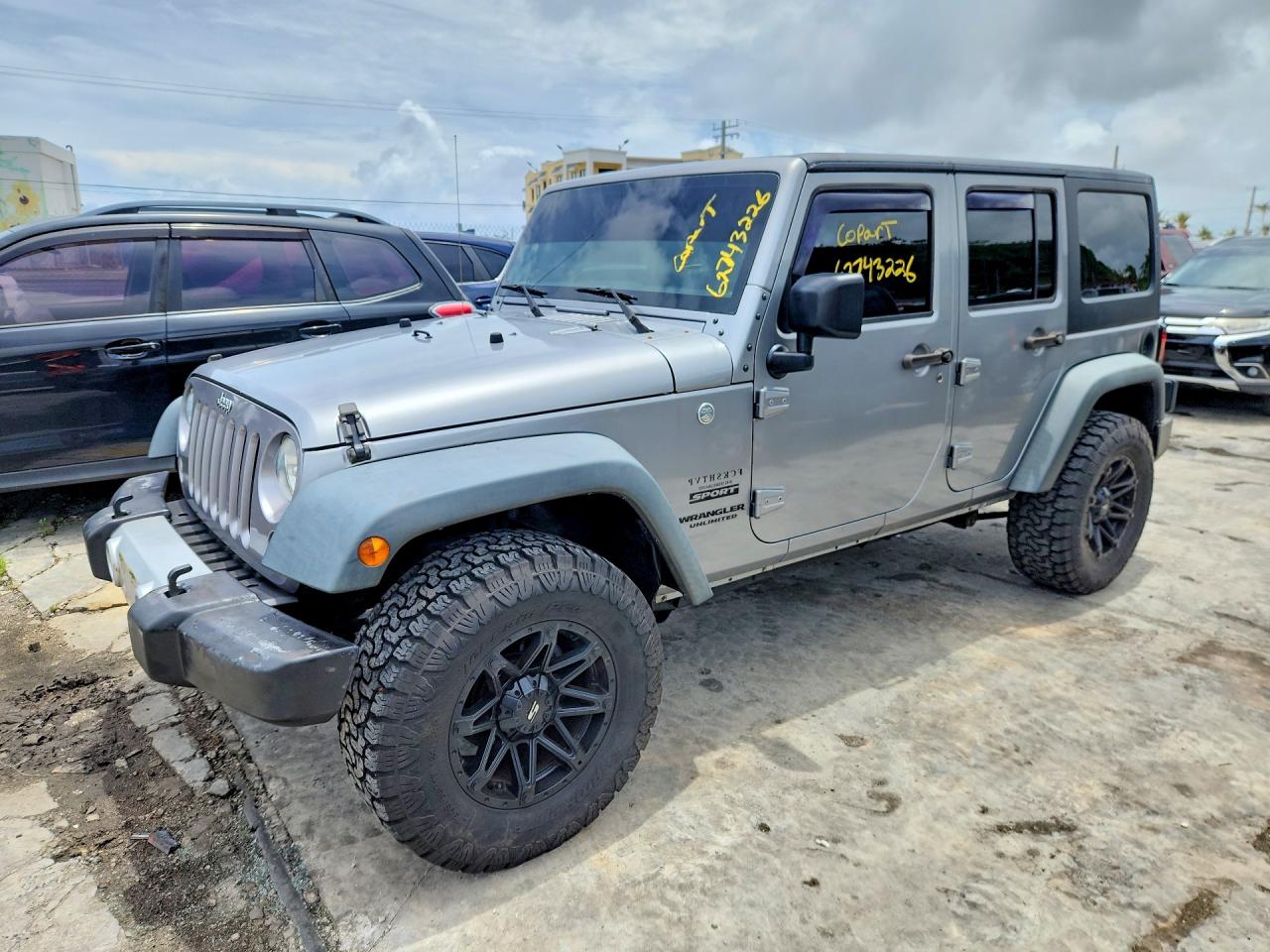2017 JEEP WRANGLER UNLIMITED SPORT 4X4