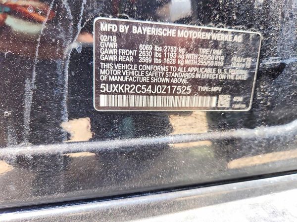 2018 BMW X5 sDrive35i