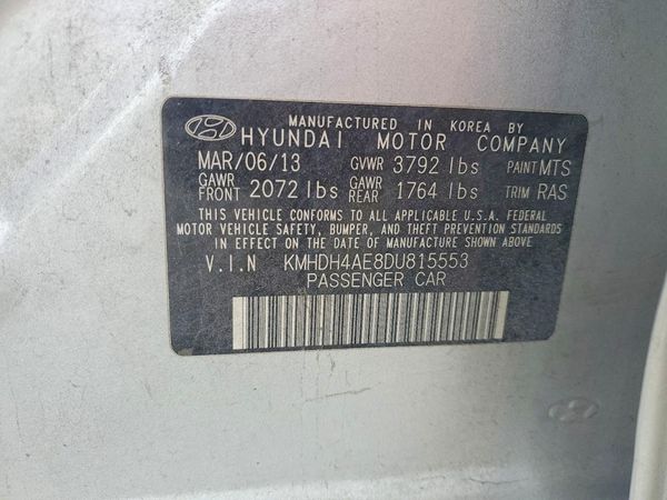 2013 HYUNDAI ELANTRA