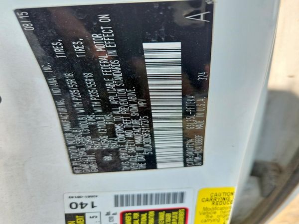 2015 TOYOTA SIENNA
