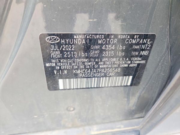 2023 HYUNDAI SONATA