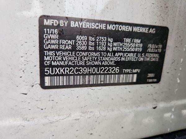 2017 BMW X5 sDrive35i