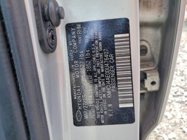 2013 HYUNDAI ACCENT GLS Premium/ SE