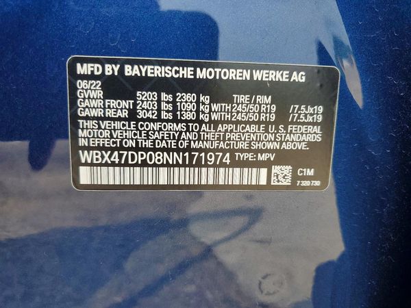 2022 BMW X3
