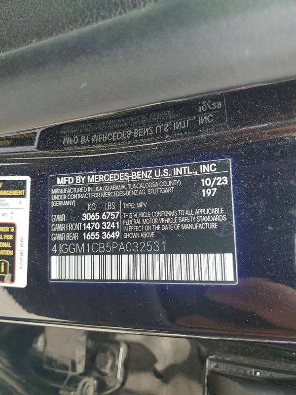 2023 MERCEDES-BENZ EQE SUV EQE350 4MATIC