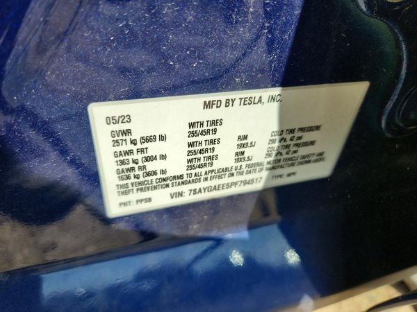 2023 TESLA MODEL Y
