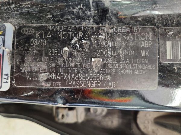 2014 KIA FORTE LX, EX