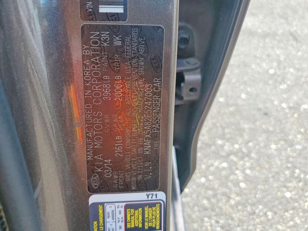 2014 KIA FORTE LX, EX