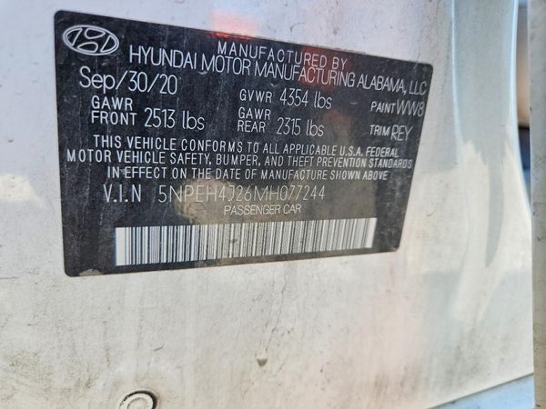 2021 HYUNDAI SONATA