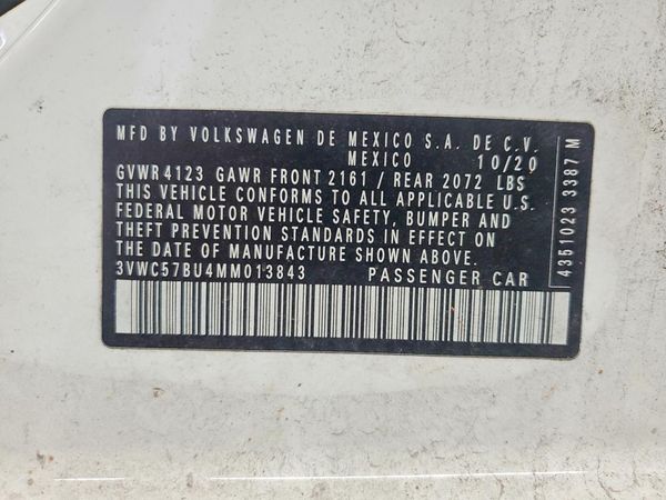 2021 VOLKSWAGEN JETTA