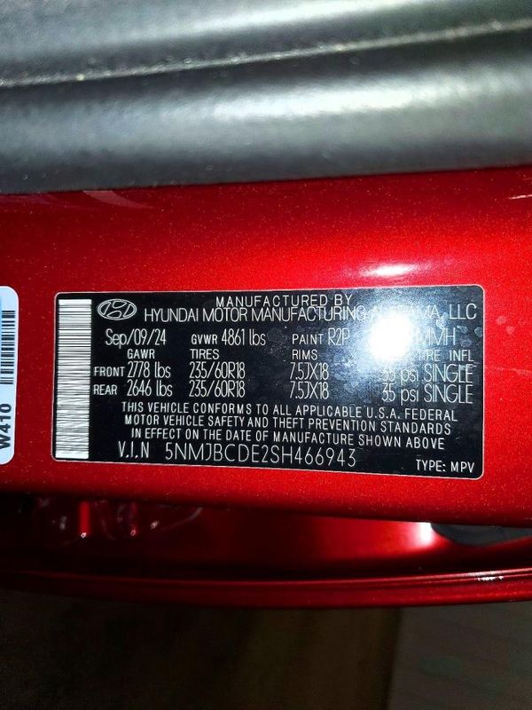 2025 HYUNDAI TUCSON SEL