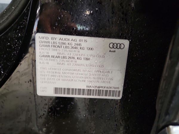 2015 AUDI Q5