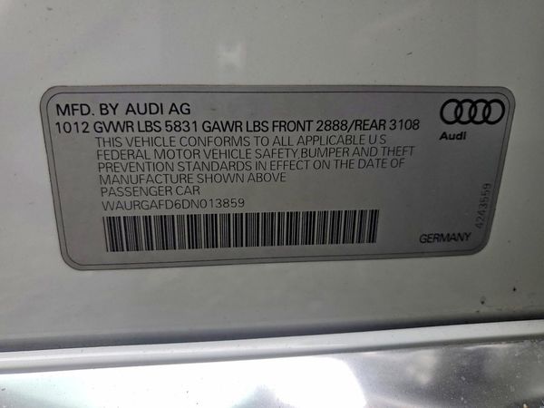 2013 AUDI A8