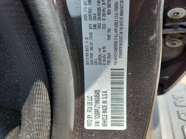 2022 RAM 1500