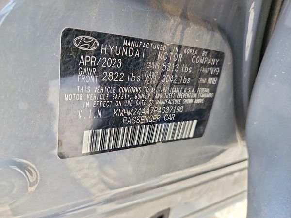 2023 HYUNDAI IONIQ 6 SE