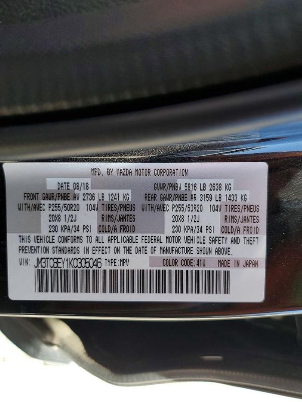 2019 MAZDA CX-9 Signature