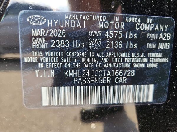2026 HYUNDAI SONATA HYBRID Blue