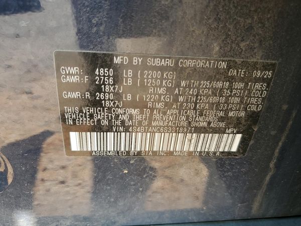 2025 SUBARU OUTBACK Limited