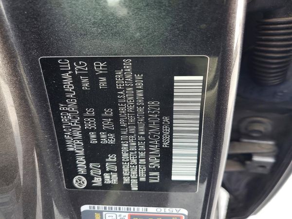 2021 HYUNDAI ELANTRA SEL