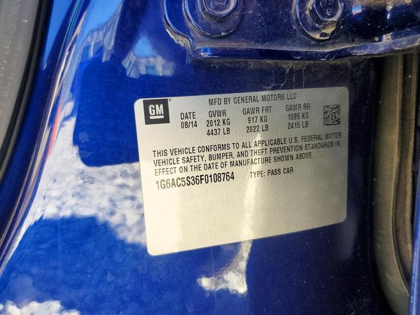 2015 CADILLAC ATS Performance