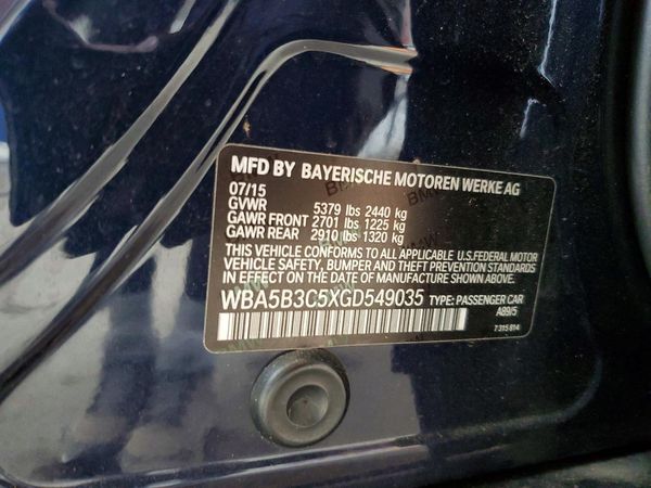 2016 BMW 535 xDrive