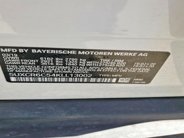 2019 BMW X5