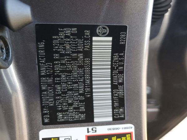2024 TOYOTA CAMRY LE