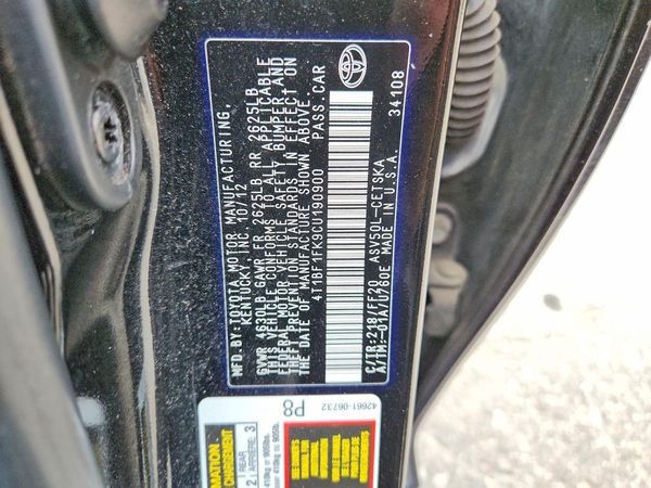 2012 TOYOTA CAMRY