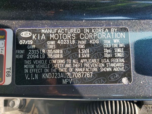 2020 KIA SOUL LX, S, X-Line