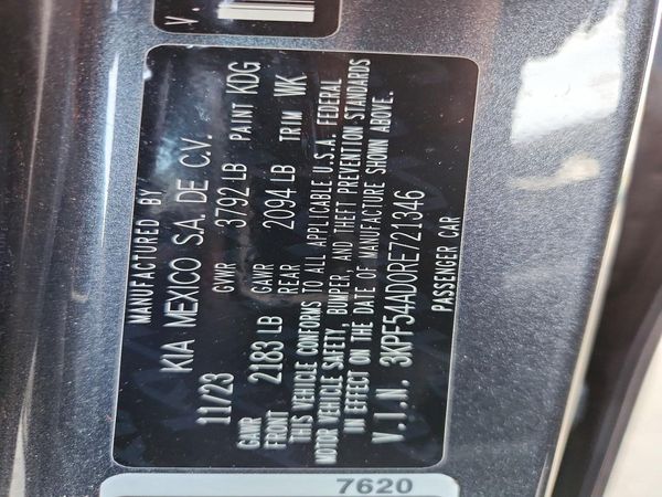 2024 KIA FORTE GT Line