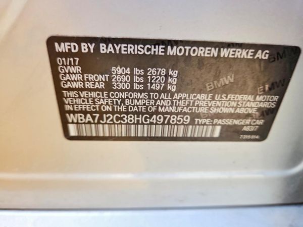 2017 BMW 740 xDrive