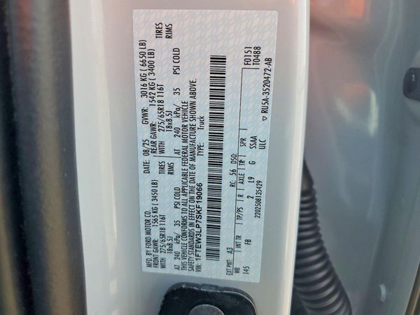2025 FORD F150 XLT