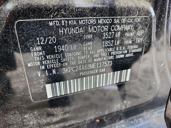 2021 HYUNDAI ACCENT