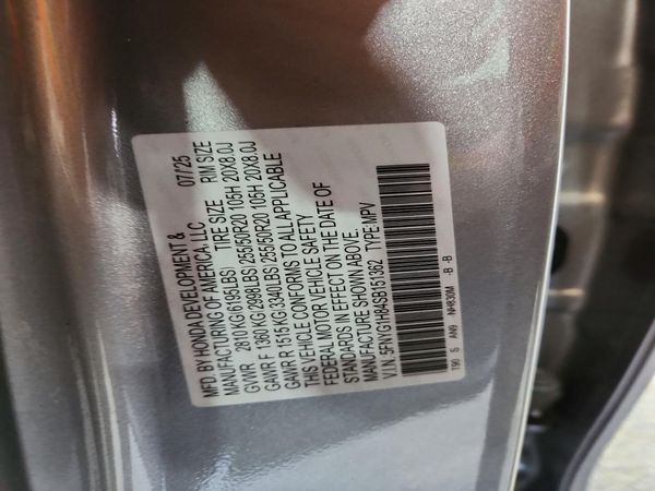 2025 HONDA PILOT ELITE, ELITE HPD