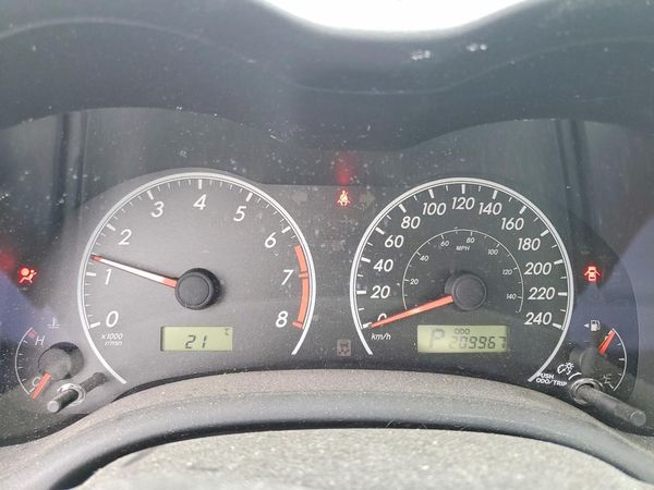 2012 TOYOTA COROLLA