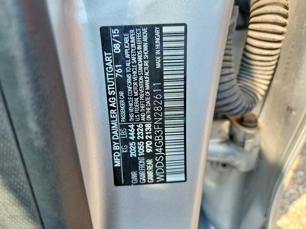 2015 MERCEDES-BENZ CLA CLA250 4 MATIC