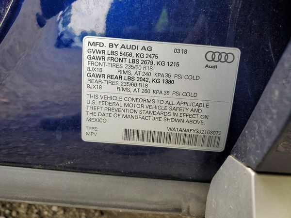 2018 AUDI Q5 quattro Premium