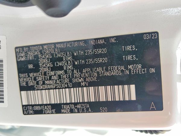 2023 TOYOTA HIGHLANDER