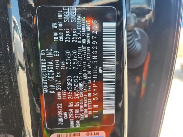 2022 KIA TELLURIDE
