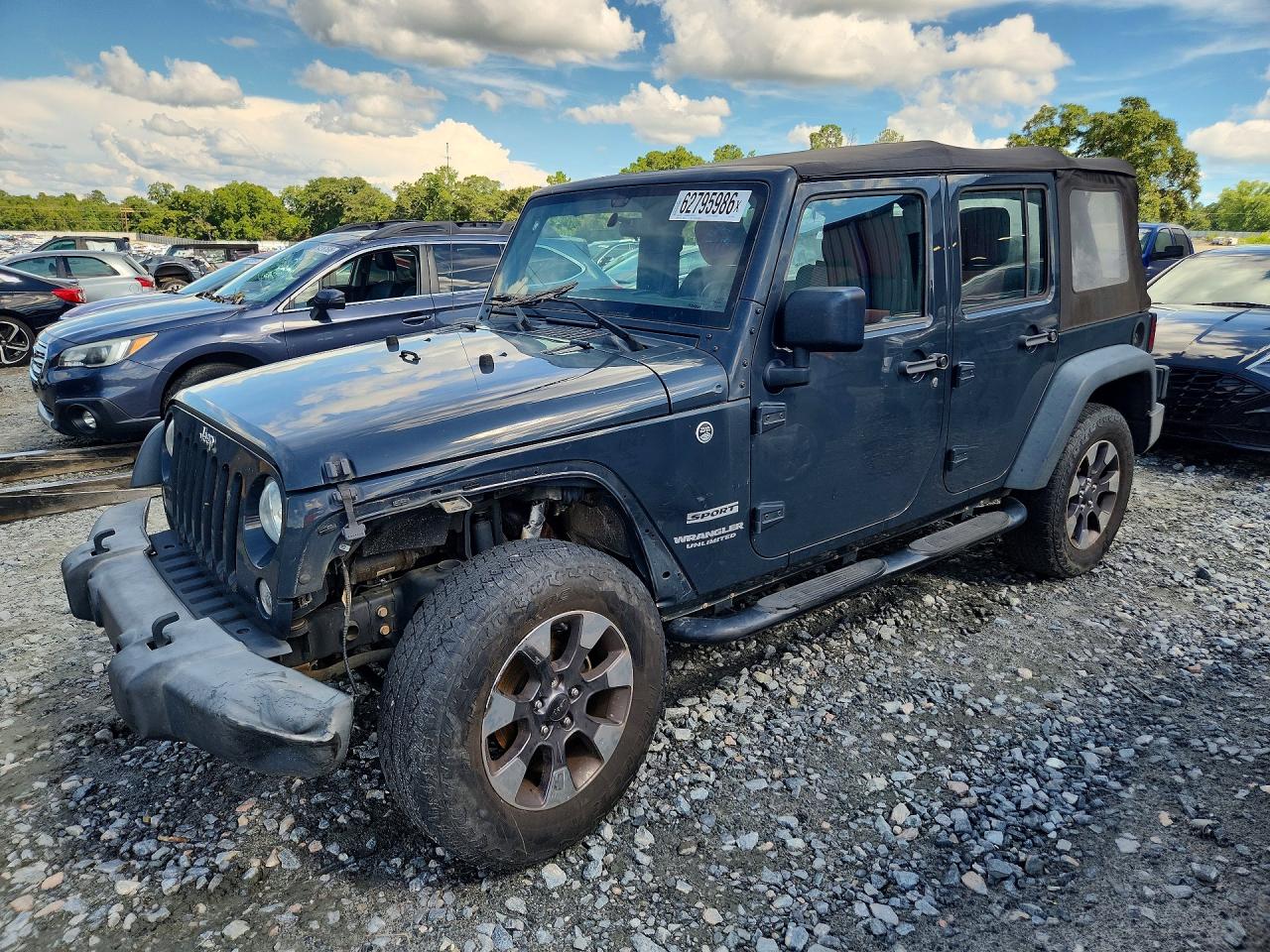 2017 JEEP WRANGLER UNLIMITED SPORT 4X4