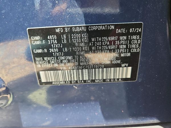 2025 SUBARU OUTBACK Premium