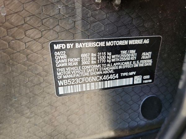 2022 BMW IX xDrive50i