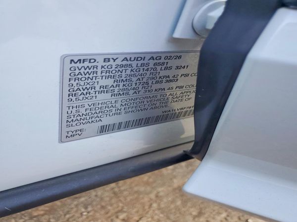 2026 AUDI Q7 quattro Premium Plus