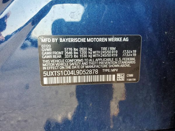 2020 BMW X3 xDrive30ie