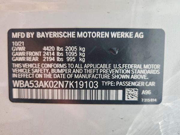 2022 BMW 228I Gran Coupe