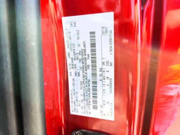 2020 FORD F150