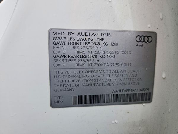 2015 AUDI Q5 Premium Plus
