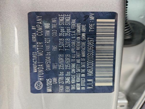 2025 HYUNDAI TUCSON SEL Convenience